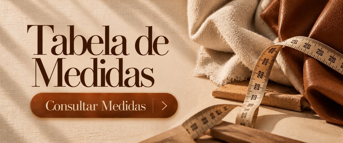Tabela de medidas. Consultar medidas.